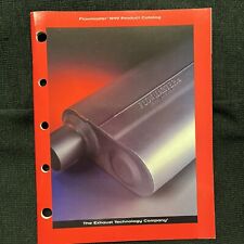 Original VINTAGE 1999 FLOWMASTER PERFORMANCE EXHAUST Catalog Racing 46 Pages picture