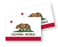 CALIFORNIA STATE FLAG STICKERS Vinyl Decal Choose Size Set of Stickers picture