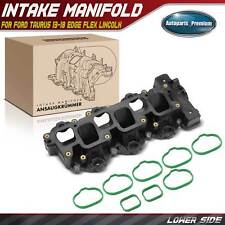 Lower Intake Manifold for Ford Taurus 13-18 Edge Flex Lincoln MKS MKT 3.5L 3.7L picture