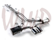Dual Stainless CatBack Exhaust Muffler System For 11-15 Cadillac CTSV Coupe 6.2L picture