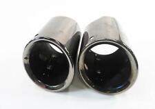 11-16 BMW 535i (F10) 3.0L TURBO N55 ENGINE MUFFLER PIPE EXHAUST TIP SET-2 picture