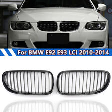 Front Kidney Grille Grill For BMW E92 E93 328i 335i LCI 2011-2014 Gloss Black picture