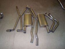 1956 FORD THUNDERBIRD DUAL EXHAUST SYSTEM, ALUMINIZED WITHOUT RESONATORS picture