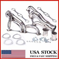 Small Block for Chevy 265-400 Stainless Headers for Buick Regal Oldsmobile 79-up picture