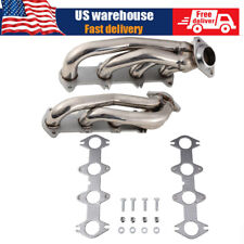 Stainless Steel Shorty Exhaust Headers for 2004-2010 Ford F150 F-150 5.4L V8 picture