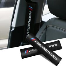 BMW M Performance Car Carbon Seat Belt Cover Safety Shoulder Strap Cushion Pad picture