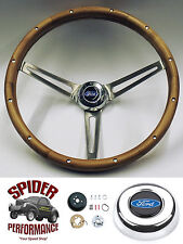 1963-1964 Fairlane Galaxie steering wheel BLUE OVAL 15
