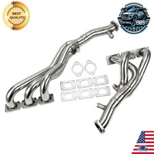 Exhaust Header For BMW E46 E39 Z3 2.5L 2.8L 3.0L L6 New Stainless Steel Polished picture