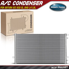 New A/C Air Conditioning Condenser w/ Bracket for Saturn SC1 SC2 SL SW2 L4 1.9L picture