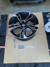 20X9 5x112 Black Machined Rims Wheels Fits Audi A4 A5 Q5 Q7 S4 S5 RS5 SQ5  picture