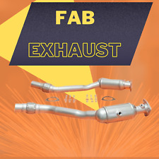 Front Exhaust Pipe Catalytic Converter Left & Right for Audi A4 Quattro 3.0 picture
