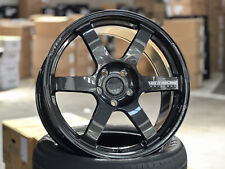 New 19x8.5J 19x9.5J AOW TE37 (4 Wheel) 5x120 fit BMW F30 F32 F10 E90 E92 Z4 DGM picture