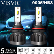 High Power 6000K White LED Headlight Upgrade Bulbs Conversion - 9005 9006 H10h picture