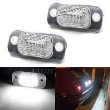 18-SMD White LED License Plate Lights For Volkswagen Euro MK3 Golf, Polo III picture