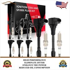 8 Ignition Coil & Spark Plug For Nissan Armada 5.6L Left & Right 2017 2018 2019 picture
