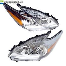 For 2012 2013 2014 2015 Toyota Prius Headlights Headlamps Pair LH+RH picture
