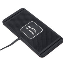 Qi Car Wireless Charger Pad Phone Fast Charging Mat Non-Slip Dashboard Holder picture