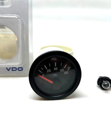 New in Box VDO Vision Oil Pressure Gauge 350-104 picture