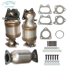 Rear Exhaust Catalytic Converter Set Bank 1 and 2 For Honda Pilot 3.5L 2005-2008 picture