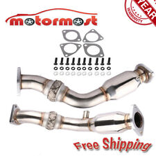 Exhaust Stainless Downpipe Piping Kit For 03-06 Infiniti G35 Nissan 350Z 3.5L picture