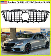 Gloss Black GTR Front Upper Grille For 2011-2014 Benz W218 CLS350 CLS500 CLS550 picture