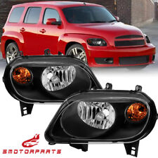 Black Headlights For 2006-2011 Chevy HHR Replacement 06-11 Left+Right picture