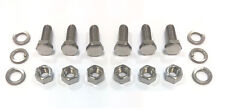 Header Collector Bolts Exhaust Fasteners Stainless Steel Hex Head Universal NEW picture