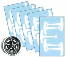 1967-76 Ford Mustang 14 and 15 Magnum 500 Wheel Paint Mask Stencil Kit Set picture