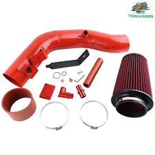 Red For 2003-07 Ford F250 F350 6.0L Powerstroke Diesel Cold Air Intake Kit New picture