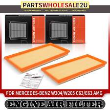 2x Engine Air Filter for Mercedes-Benz CLK63 AMG ML63 AMG SL63 AMG C63 AMG 6.3L picture
