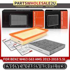 Engine & Cabin Air Filter for Mercedes-Benz G63 AMG W463 2013-2018 V8 5.5L picture