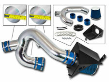 BCP BLUE 12-14 Ford F150 3.5 V6 EcoBoost Heat Shield Cold Air Intake Kit +Filter picture