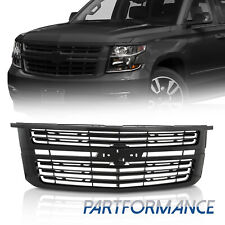 For 2015-2020 Chevrolet Chevy Tahoe Front Upper Main Gloss Black Grille Grill picture