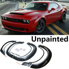 For 2018-2023 Dodge Challenger Demon Model Only DM Style Fender Flares Unpainted picture