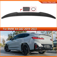 M4 Carbon Look Rear Trunk Spoiler Wing Lip For BMW X4 G02 M40i X4M F98 2019-2024 picture