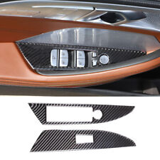 Interior Window Lift Panel Carbon Fiber Trim Set Fits BMW 840i 2-Door / M8 2020+ picture