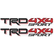 2X GOL HOOK TDR 4x4 Sport Decals for Tacoma, Replacement Sticker, Matte Finish picture