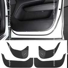 For Volvo XC40 2019-2024 Carbon fiber leather Door Anti Kick Pad Protective Trim picture
