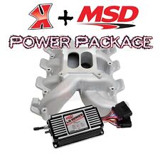 Performer RPM Style Carb Intake Manifold LS1 5.3L LS2 6.0L & MSD 60143 Black Box picture