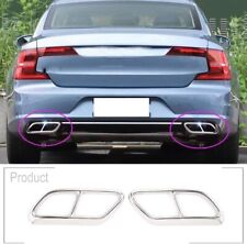 Rear Exhaust Muffler Tail Pipe Cover For Volvo S90 2016-2020 V90 2016-2019 picture