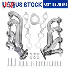 Shorty Exhaust Headers For 99-01 GMC Sierra 1500 2500 Yukon XL 4.8L 5.3L Pickup picture