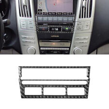 For Lexus RX330 RX350 Carbon Fiber Interior Navigation Control Cover Trim picture