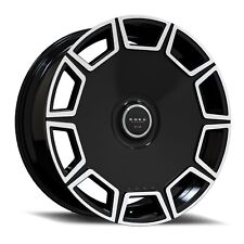 22'' inch Giovanna Sicily Black Machine Wheels Tires S580 S63 740i A8 Bentley A7 picture