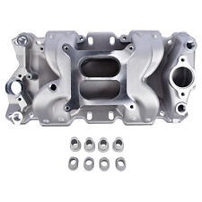 7501 Air-Gap Intake Manifold w/ Gasket For 1958-1986 Small-Block Chevy 262-400 picture