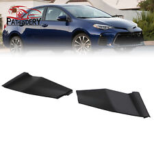 1 Pair For Toyota Corolla 2014-2019 Front Wiper Side Cowl Extension Cover Trim picture