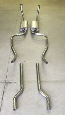 1955 FORD THUNDERBIRD DUAL EXHAUST SYSTEM, STAINLESS STEEL NO RESONATORS picture