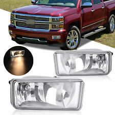 For 2007-2015 Chevy Silverado 1500 2500 3500 Tahoe Bumper Fog Lights Lamps picture