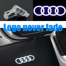 2Pcs Audi 3D LOGO GHOST LASER PROJECTOR DOOR UNDER PUDDLE LIGHTS FOR AUDI A4 picture
