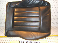 Mercede 02-04 W203 C32 AMG Front LEFT D Seat LEATHER BLACK nappa Bottom 1 Cover picture