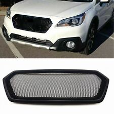 For Subaru Legacy Outback 2015-2017 Front Grill Grille Matte Black Fiberglass picture